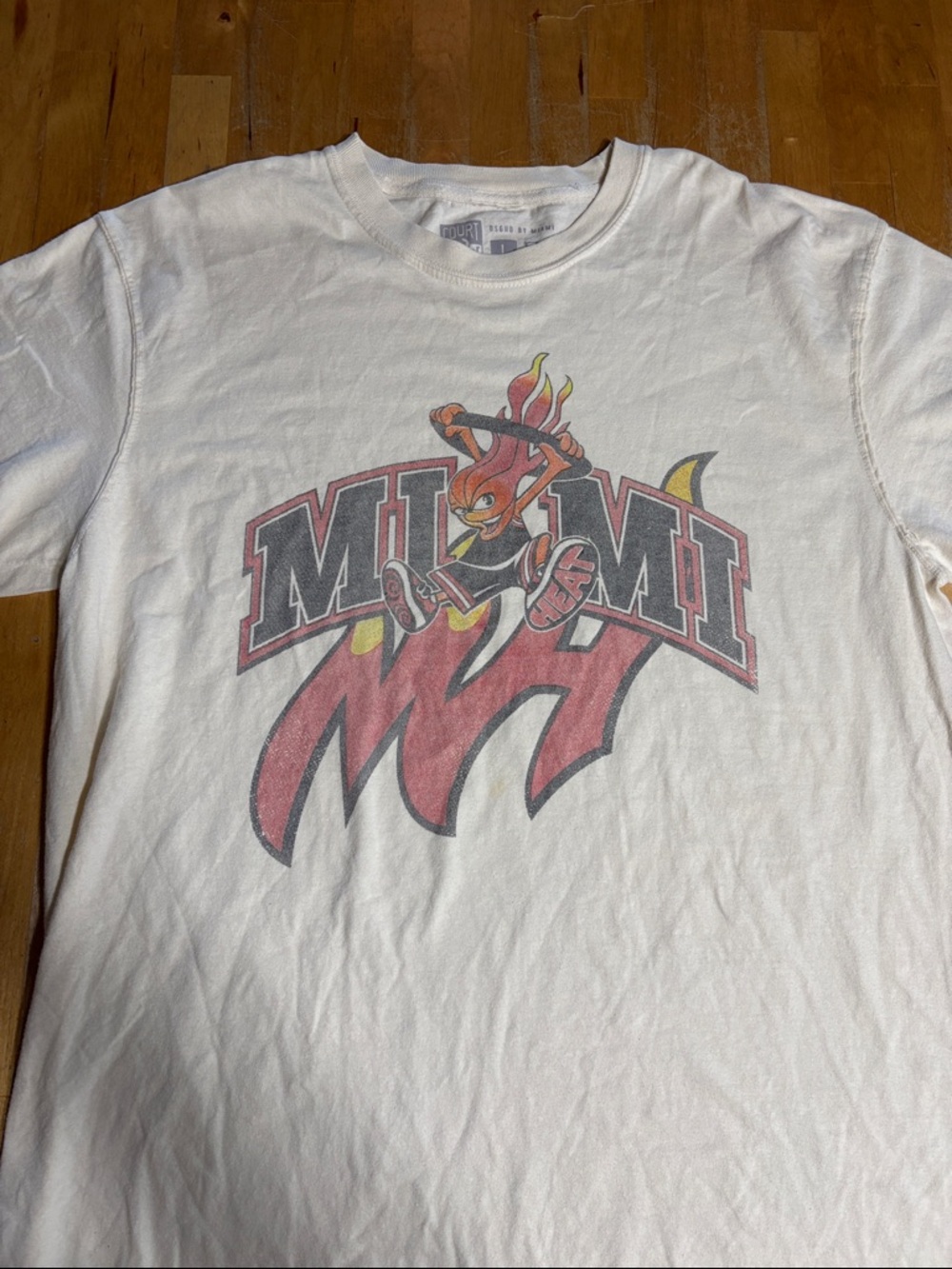 Court Culture Miami Heat Graphic Short Sleeve Tee